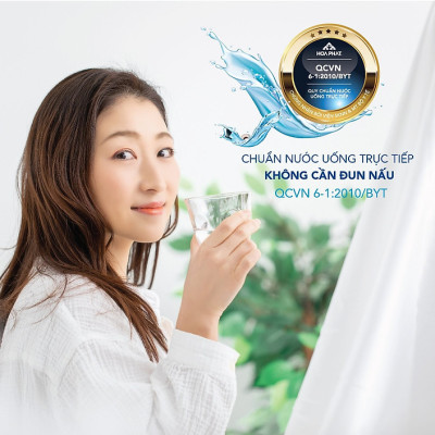 Máy lọc nước RO nóng lạnh Hòa Phát HWBR4B1021T - đạt chuẩn uống trực tiếp tại vòi - bảo hành 36 tháng - Hàng Chính Hãng