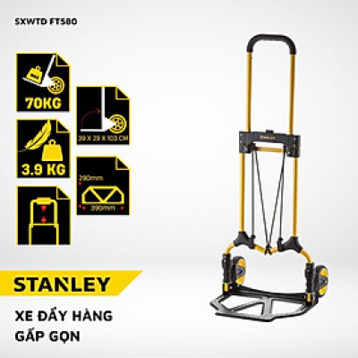 Xe Đẩy Tay 2 Bánh Cao Cấp Có Thể Gấp Gọn Stanley FT580