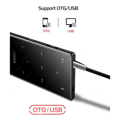 Máy nghe nhạc MP3 Bluetooth Ruizu D29 PD - Hàng Chính Hãng