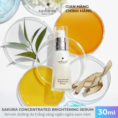 Tinh Chất Dưỡng Trắng Da Sakura Concentrated Brightening Serum (30ml)