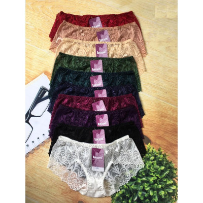 Combo 5 quần lót nữ nguyên ren cao cấp Locust 042 – Quyến rũ, co giãn thoải mái
