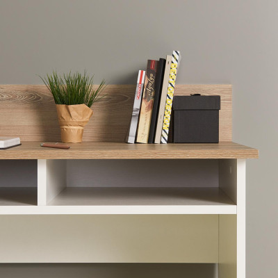 Bàn Học Bằng Gỗ Kiểu Dáng Nhỏ Gọn SMLIFE Dawson