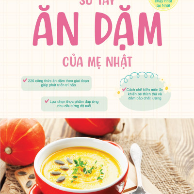 Sách - Sổ Tay Ăn Dặm Của Mẹ Nhật