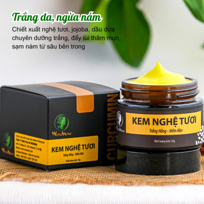 Bộ trắng da, sạch mụn và nám cơ bản ngày đêm Wonmom (1 Kem nghệ tươi + 1 Serum mụn + 1 Kem cấp ẩm