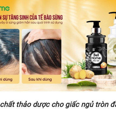 Dầu Xả Công Nghệ Sinh Học Bell Home Thảo Dược Ngủ Ngon 500ML