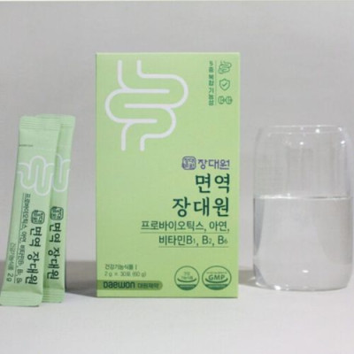 Men vi sinh Jang Daewon Hộp 30 gói - Dành cho người bị viêm đại tràng, ruột kích thích, rối loạn tiêu hóa, mẹ bầu táo bón, đầy hơi và người lớn 