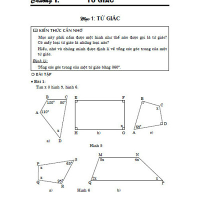 Sách - Phương Pháp Tư Duy Tìm Cách Giải Toán Hình Học Lớp 8 ( Dùng Chung Cho Các Bộ SGK Hiện hành ) (HA)