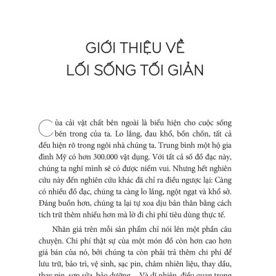 Tối Giản Lối Sống Tối Ưu Cuộc Đời - 7 Trụ Cột Của Cuộc Sống Hạnh Phúc Và Ý Nghĩa