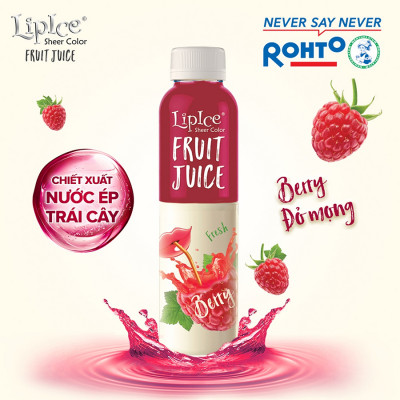 Son dưỡng có màu chiết xuất trái cây Lipice Sheer Color Fruit Juice