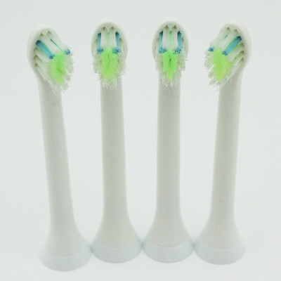 Cho máy Philips Sonicare, Bộ 4 đầu bàn chải đánh răng điện HX-6074, dòng máy HX3, HX6, HX7, HX8, HX9, R, FlexCare +, FlexCare, HealthyWhite, HydroClean, EasyClean, DiamondClean-Cho răng nhạy cảm, mát xa nướu lợi