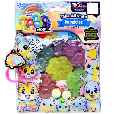 Đồ Chơi Móc Khóa Squishy - Taba World 855008-6L - Đệm Chân Mini
