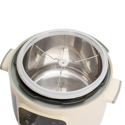 Nồi áp suất điện lòng nồi Inox Kalpen P5 dung tích 6L công suất 1300W chuẩn Đức, bảo hành 2 năm - Hàng chính hãng