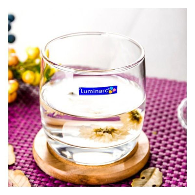 Bộ 6 cốc (ly) thủy tinh thấp Luminarc Vigne 200ml G2572 | Hàng chính hãng