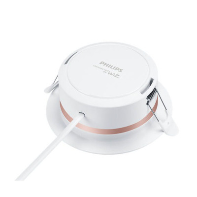 Combo 4 đèn LED âm trần thông minh WiZ Downlight Full Color 16 triệu màu Wifi & Matter, Hàng Chính Hãng, Bảo hành 1 Năm