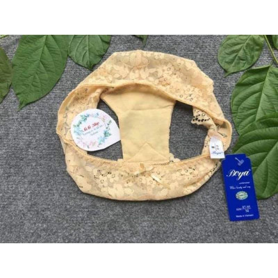10 quần lót ren đáy lót cotton kháng khuẩn chuẩn BOYA - 5 quần lót ren boya