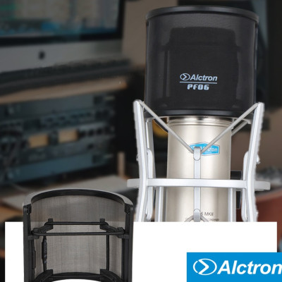 ROGTZ - Pop Filter Alctron PF06 - Lọc Âm Hiệu Quả, Bảo Vệ Micro Chuyên Nghiệp Lưới Kim Loại Cao Cấp Lọc Âm 99% Loại Bỏ Nhiễu Âm Tiếng Ồn Tiếng Vọng Bảo Vệ Micro Bụi Bẩn Công Trùng Hơi Nước Tương Thích Mọi Loại Micro Sang Trọng Dễ Lắp Đặt - Hàng Chính Hãng