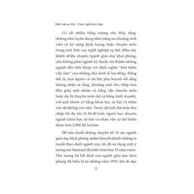 Nắm Bắt Xu Thế - Chọn Nghề Phù Hợp