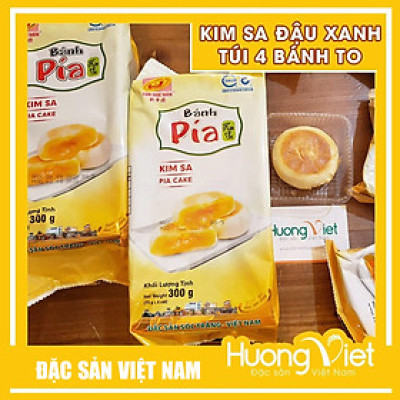 Bánh pía kim sa Tân Huê Viên trứng muối tan chảy 10 vị bánh pía Sóc Trăng mini, bánh kẹo ăn vặt 