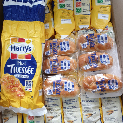Combo 02 bánh mỳ hoa cúc Harrys Brioche Mini 210g