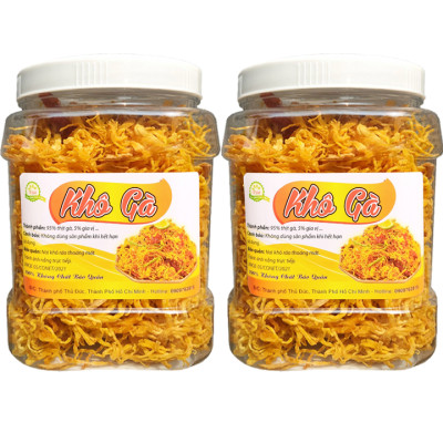 1KG KHÔ GÀ BƠ TỎI THƠM NGON CHUẨN CHẤT LƯỢNG THỰC PHẨM SẠCH