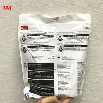 Mặt nạ phòng độc loại 1 phin lọc 3M 3100, 3200, HF-52, chưa gồm phin lọc, hàng chính hãng