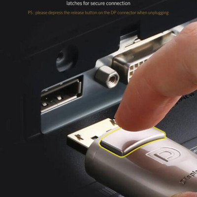 Ugreen UG40436DP111TK 5M Màu Đen Cáp chuyển đổi Displayport 1.2 sang HDMI 2.0 cao cấp - HÀNG CHÍNH HÃNG