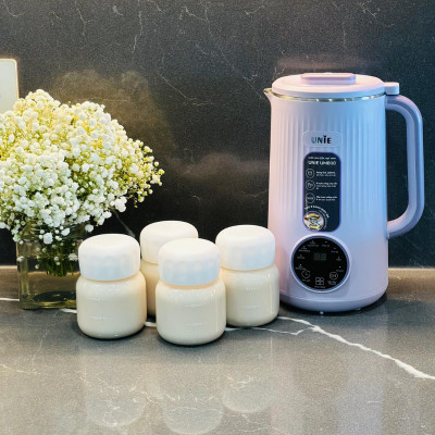 Máy làm sữa hạt Unie UMB10,Lưỡi dao 8 cánh inox 304 cao cấp,Dung tích 1L,công suất 800W,8 chức năng xay nấu- hàng chính hãng