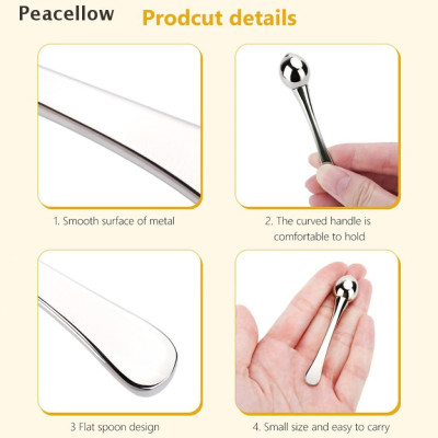 (Hàng Có Sẵn) Cây Lăn Mát Xa Mắt Bằng Hợp Kim Chuyên Dụng Chất Lượng Cao Không Gỉ Khi Dùng Mỹ Phẩm (Hàng Chính Hãng)