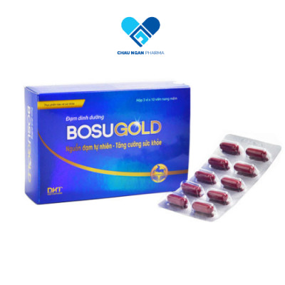 Đạm dinh dưỡng Bosugold DHT Hộp 30 viên - Hỗ trợ trẻ ăn ngon miệng, tăng cường chuyển hóa và hấp thu các chất dinh dưỡng