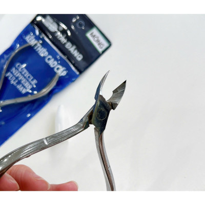 Kìm Bấm Móng Thật Hải Đăng Mũi To Thép Cao Cấp Làm Nail, Kềm Cắt Móng Tay Chân Sáng Bóng, Không Gỉ Siêu Bền Khoẻ Cuticle Nippers da Full Jaw