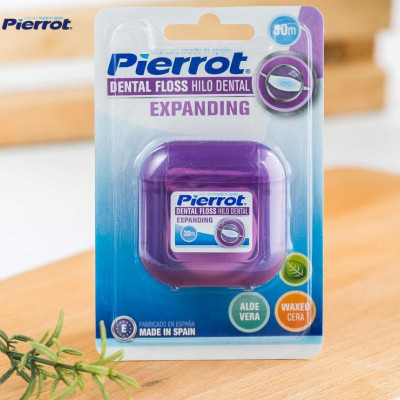 Chỉ nha khoa hương Lô hội và Bạc hà Pierrot 30m - loại mở rộng