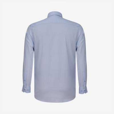 Áo sơ mi nam dài tay caro Khatoco A1MD538T1-CNCR721-2701-D