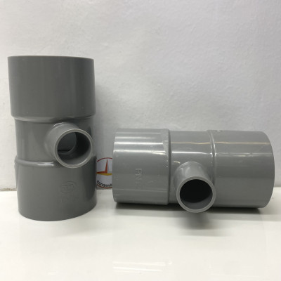 Tê giảm 90 x 34 dày nhựa PVC Bình Minh_T90x34