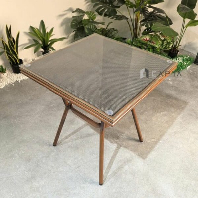 Bộ bàn trà sân vườn 2 ghế SL TE2029-70A/CC2005-A Nội thất Capta