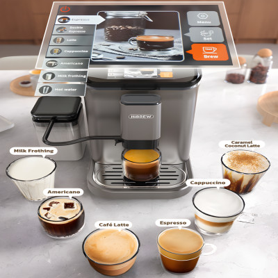 HÀNG NHẬP KHẨU - Máy pha cà phê tự động chuyên nghiệp, dùng cho quán cà phê, nhà hàng và khách sạn HiBREW H16