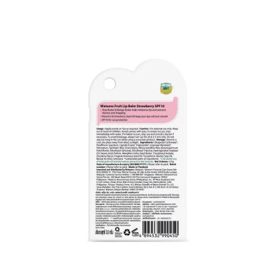 Son Dưỡng Môi Watsons Fruity Strawberry SPF10 3.5g
