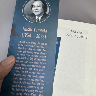 [Tặng kèm Bookmark] MÙA HÈ CÙNG NGƯỜI LẠ - Taichi Yamada - Ngô Thế Vinh dịch - Bách Việt - NXB Văn Học.