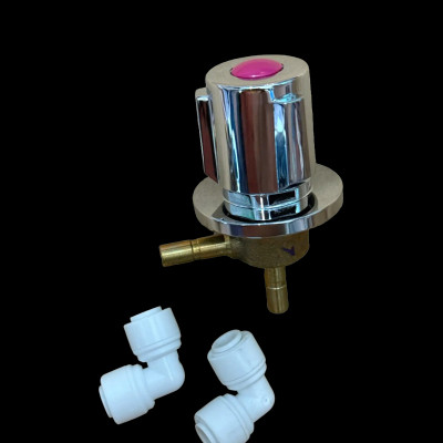 VAN KHÓA XOAY, VAN KHÓA NƯỚC MÁY LỌC NÓNG LẠNH RO DÙNG CO NỐI NHANH