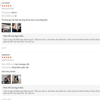 Máy Massage Mắt Mini Cầm Tay, Giảm Thâm Và Bọng Mắt, Tặng Kèm Pin AA - Giao Màu Ngẫu Nhiên B16