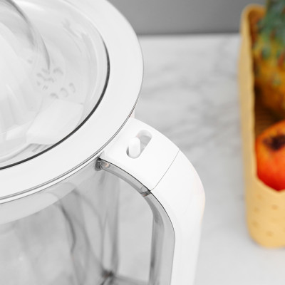 Máy vắt cam Sharp 40W EJ-J415-WH, màu trắng, Lưới lọc 2 lớp - Hàng chính hãng