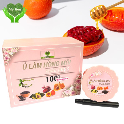 Son Dưỡng Môi Gấc Dền MẸ KEN - Ủ hồng môi thảo dược 100% thiên nhiên, dưỡng môi, dưỡng ẩm môi, giảm thâm môi NEW