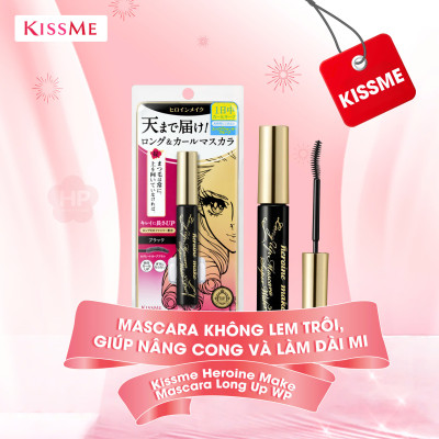 Mascara Vuốt Dài Và Cong Mi Không Lem Trôi Kissme Heroine Make Long Up (6G)