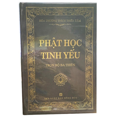 Sách - Phật Học Tinh Yếu - Bìa Cứng - Chính Thông Book
