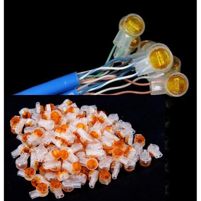 Rệp Nối Cáp Mạng, Rệp Nối Cáp Thoại bộ 200 cái Rệp K2