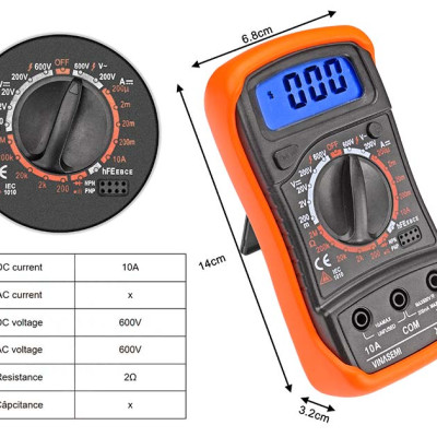 Vinasemi XL830L Đồng Hồ Đo Đa Năng Hiển Thị Số