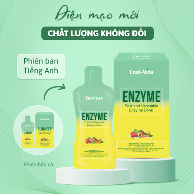 [Mua 4 tặng 1] Combo Enzyme Chiết Xuất Từ Trái Cây và Rau Củ Hỗ Trợ Tiêu Hoá, Thanh Lọc Cơ Thể & Collagen Uống Hỗ Trợ Trẻ Hóa Sáng Da Coolvita