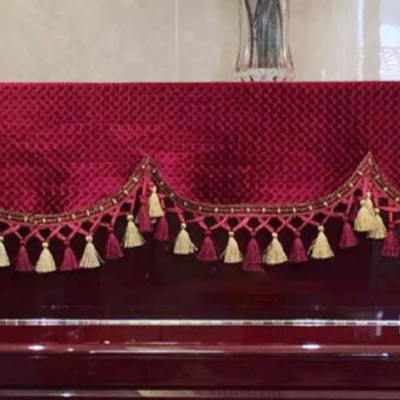 Khăn phủ đàn piano cơ đàn piano điện tử 88 phím phong cách Châu Âu cổ điển sang trọng chống bụi chống xước - HÀNG CHÍNH HÃNG