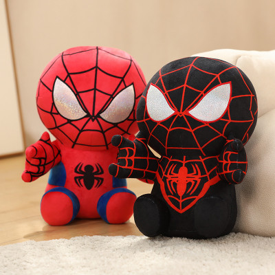 Gấu bông siêu anh hùng người nhện (Spiderman) 25cm-->50cm mẫu mới 2 màu đỏ đen siêu hot siêu cute cho bé, hàng xịn cao cấp loại 1 an toàn cho trẻ nhỏ