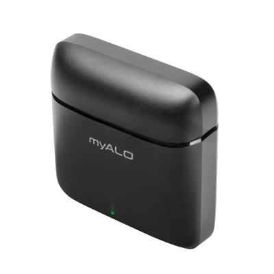 Tai nghe không dây myALO Z-One Pro: tai nghe Bluetooth 5.3 | Pin 40 giờ | Chống nước IPX4 | Thiết kế công thái học | Điều khiển cảm ứng thông minh | Hộp sạc chế tác từ Hợp kim đúc nguyên khối | Hàng chính hãng