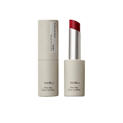 Son Dưỡng Môi Thuần Chay Su:m37 Skin Stay Glossy Lip Balm Red